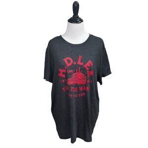 Lee Women's Size XL  Crew Neck T-Shirt Top NWT H.D.Lee For the Many Not the Few
